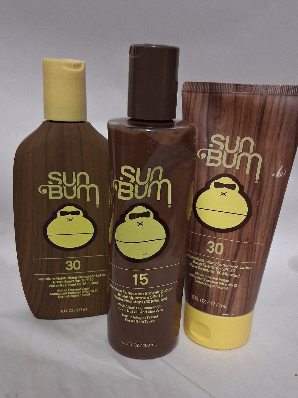 SUN Bum SPF 30/15 Sunscreen  bundle